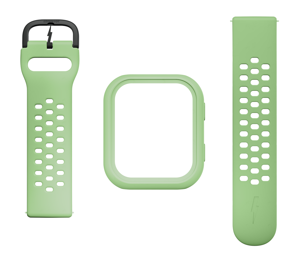 ChronoVolt Band & Case Protector Matte Green