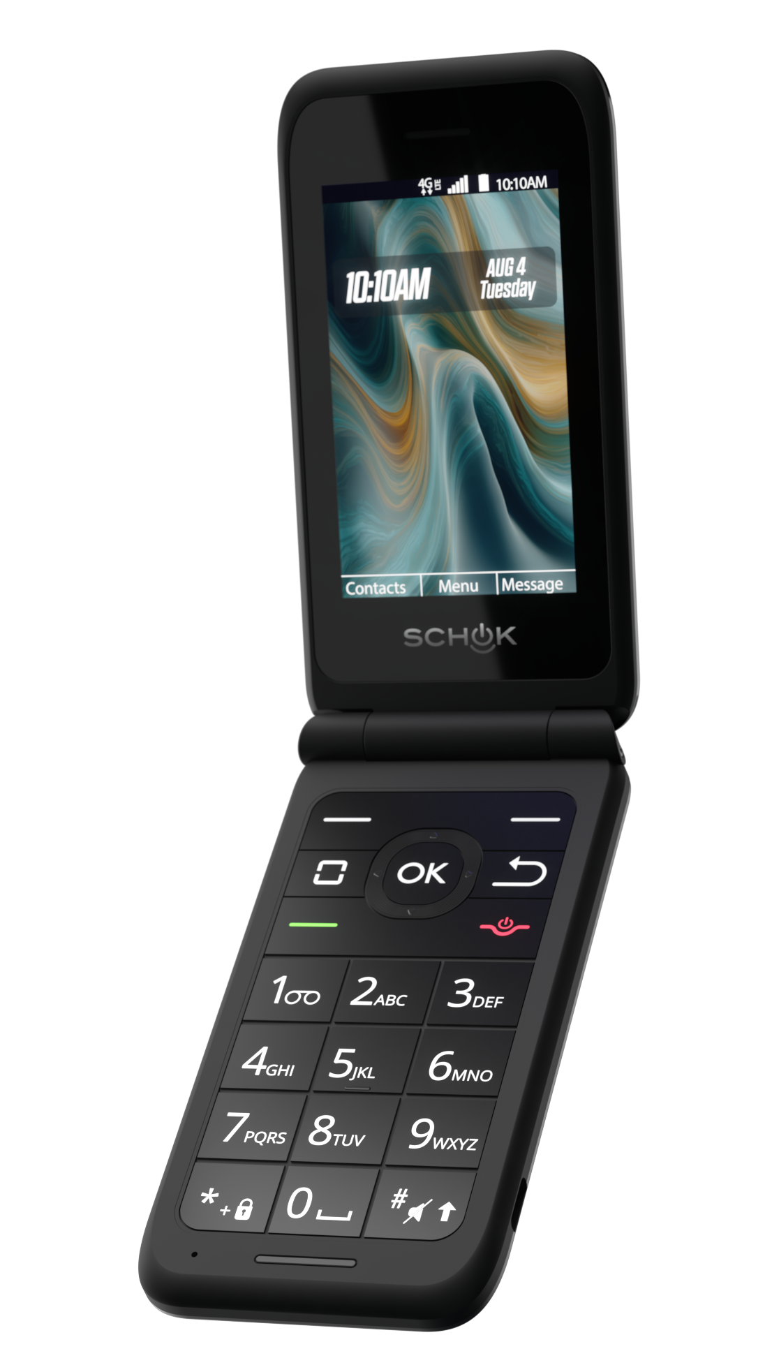 Schok VoltFlip Phone 4G/LTE (with oversized keypad)