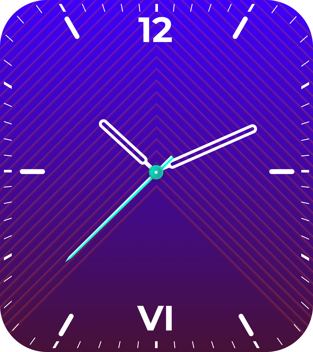 Violet Glow - Watch Face