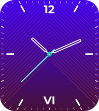 Violet Glow - Watch Face